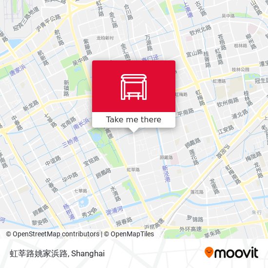 虹莘路姚家浜路 map