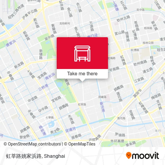 虹莘路姚家浜路 map