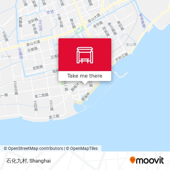 石化九村 map