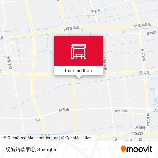 祝航路蔡家宅 map