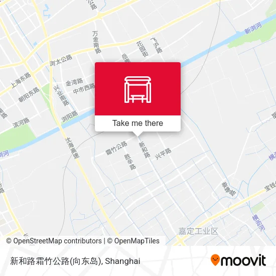 新和路霜竹公路(向东岛) map