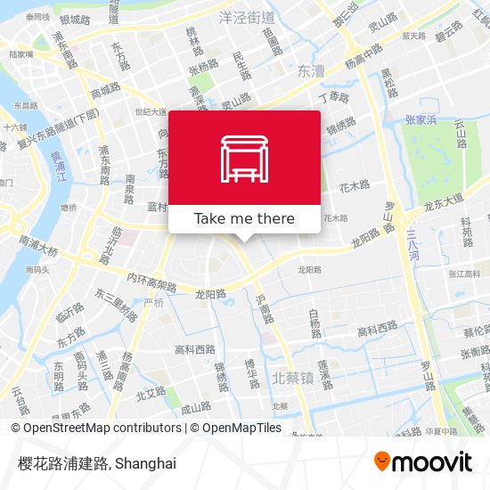 樱花路浦建路 map