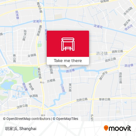 胡家浜 map