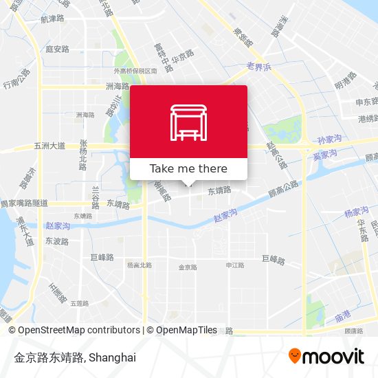 金京路东靖路 map