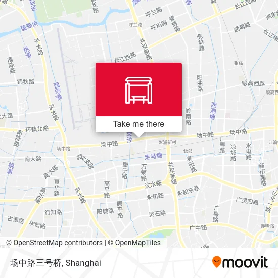 场中路三号桥 map