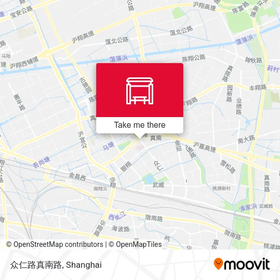 众仁路真南路 map