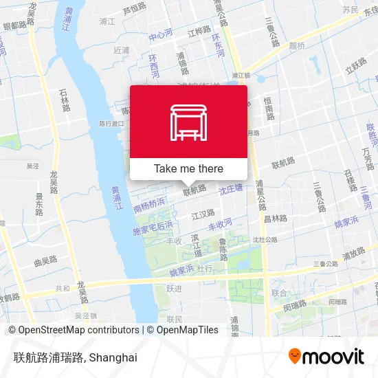 联航路浦瑞路 map