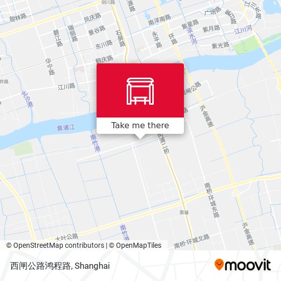 西闸公路鸿程路 map