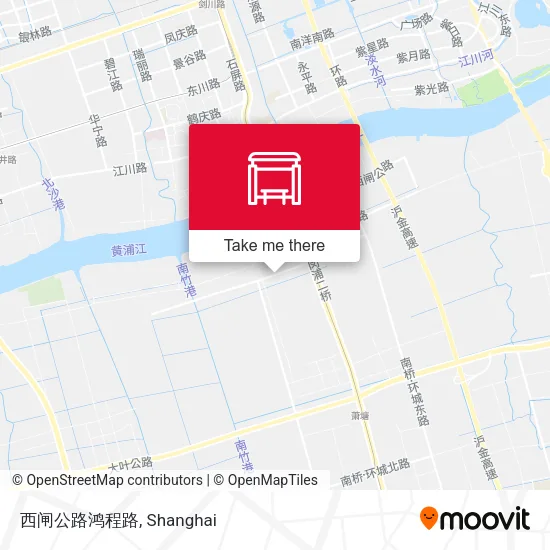 西闸公路鸿程路 map