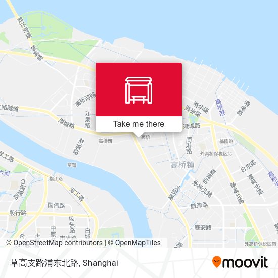 草高支路浦东北路 map