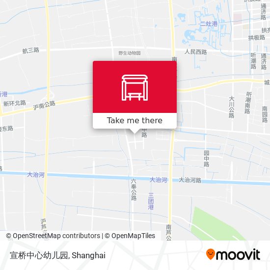 宣桥中心幼儿园 map
