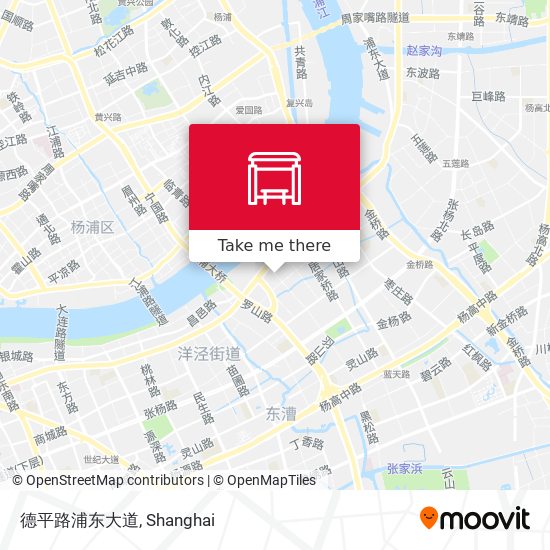 德平路浦东大道 map