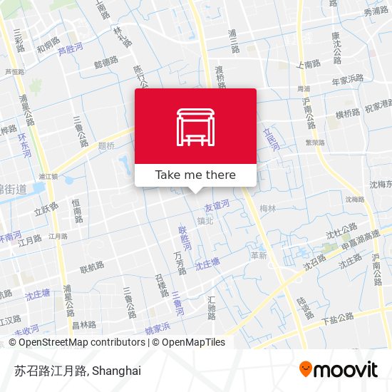 苏召路江月路 map