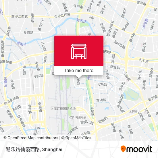 迎乐路仙霞西路 map