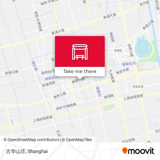 古华山庄 map