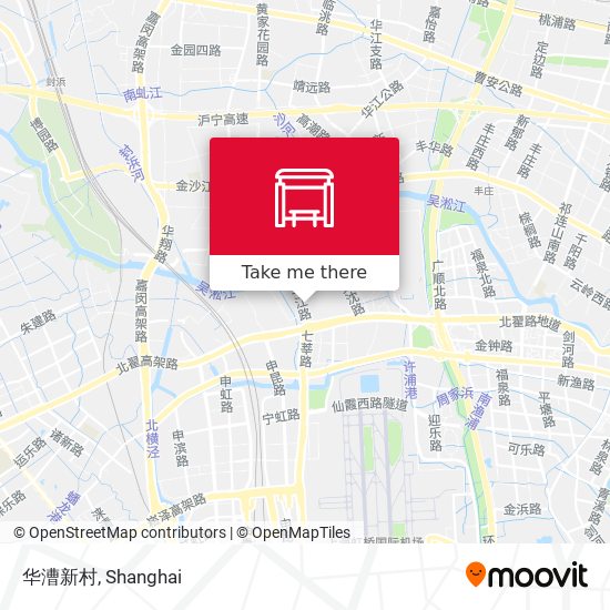 华漕新村 map