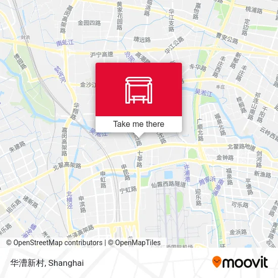 华漕新村 map