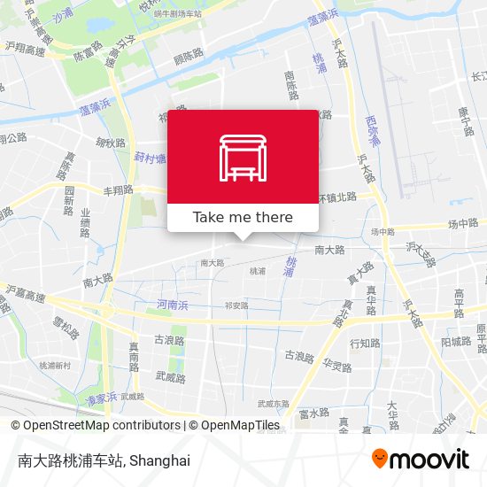 南大路桃浦车站 map