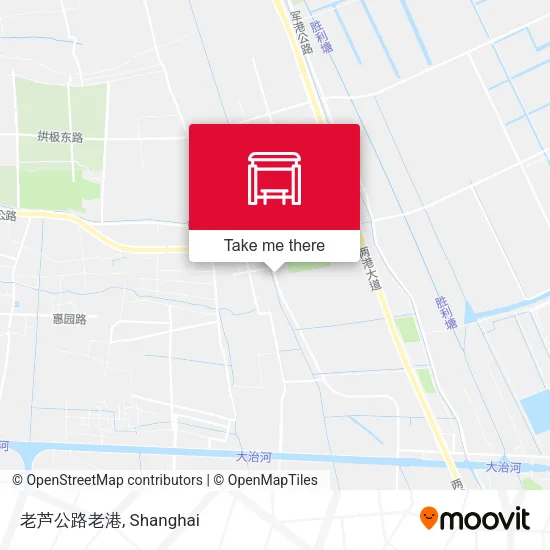 老芦公路老港 map