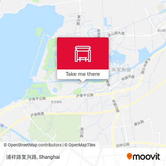 浦祥路复兴路 map