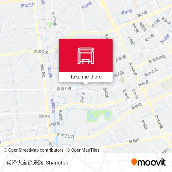 崧泽大道徐乐路 map