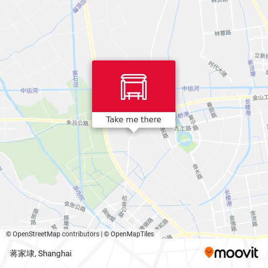 蒋家埭 map