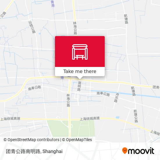 团青公路南明路 map