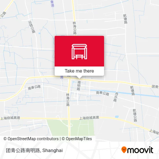 团青公路南明路 map