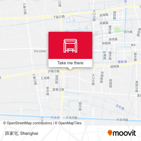 薛家宅 map