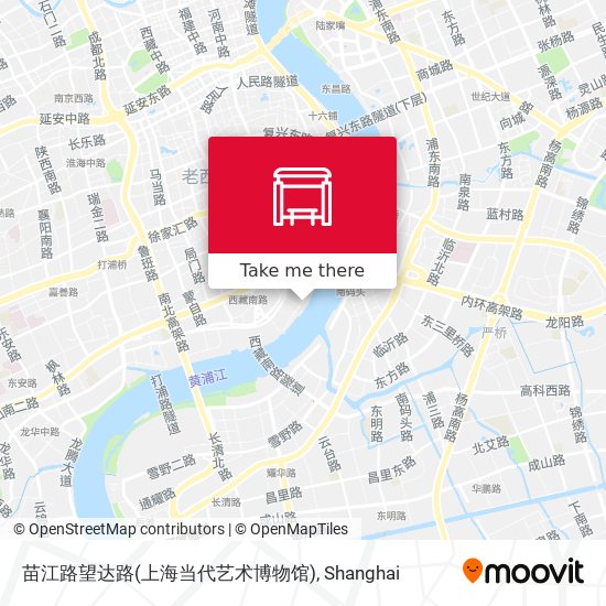 苗江路望达路(上海当代艺术博物馆) map