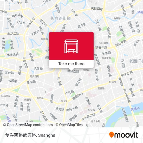 复兴西路武康路 map