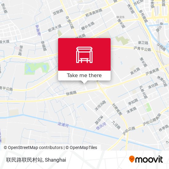联民路联民村站 map