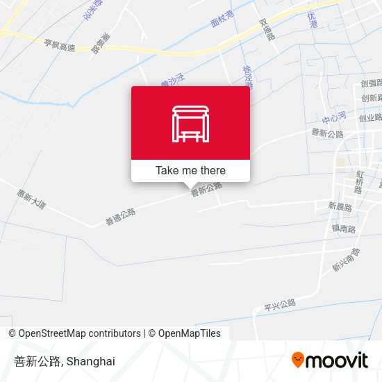 善新公路 map