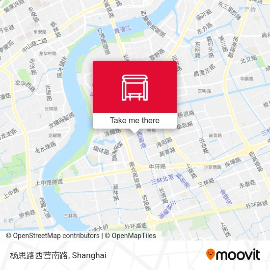 杨思路西营南路 map