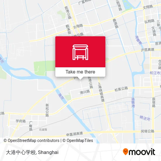 大港中心学校 map