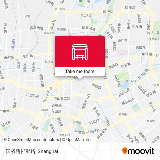 国权路邯郸路 map