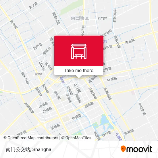 南门公交站 map