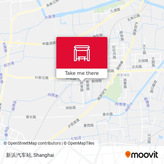 新浜汽车站 map