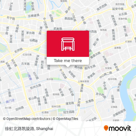 徐虹北路凯旋路 map
