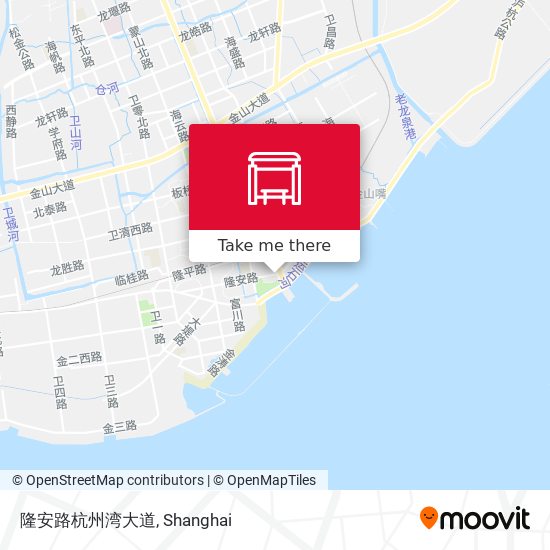 隆安路杭州湾大道 map