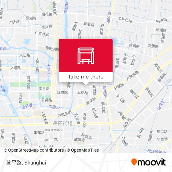 茸平路 map