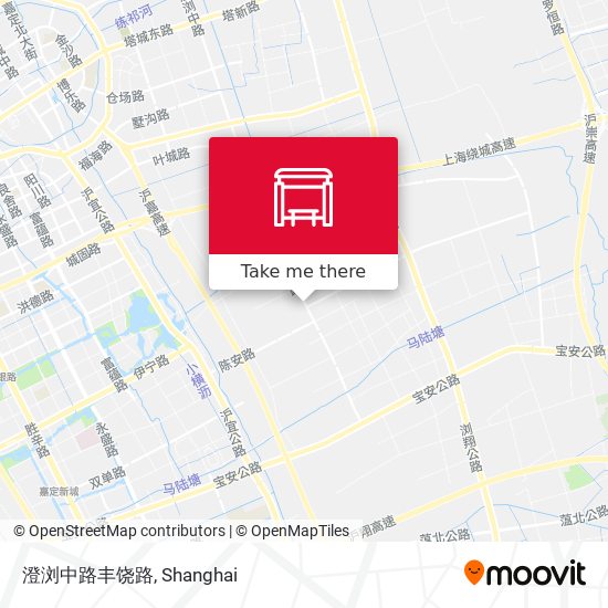 澄浏中路丰饶路 map