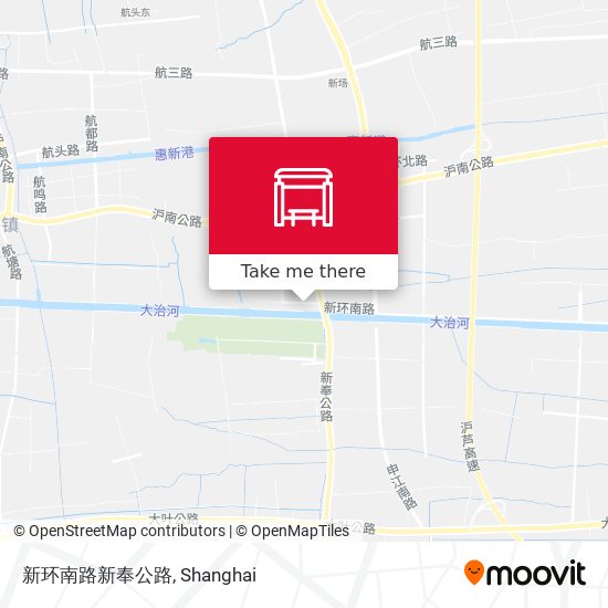 新环南路新奉公路 map