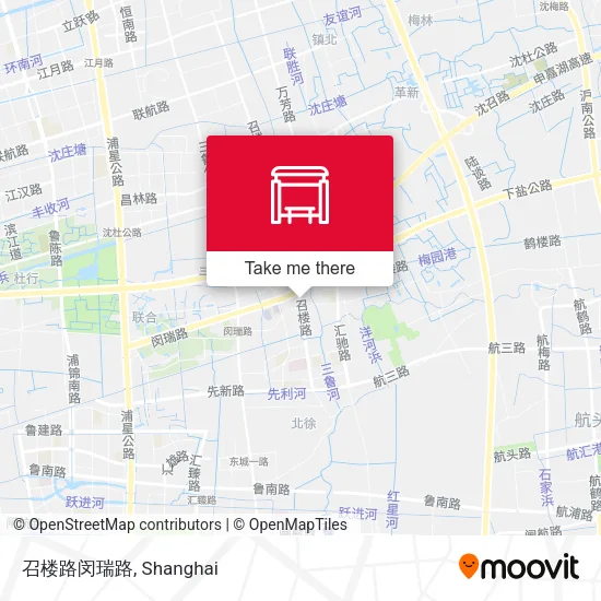 召楼路闵瑞路 map