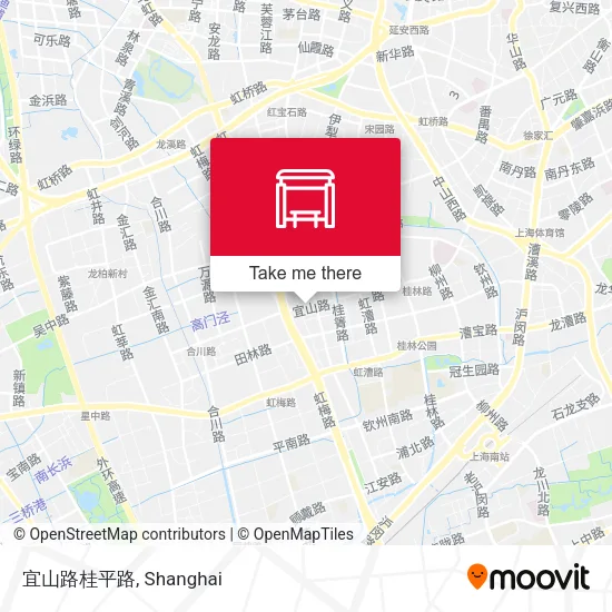 宜山路桂平路 map