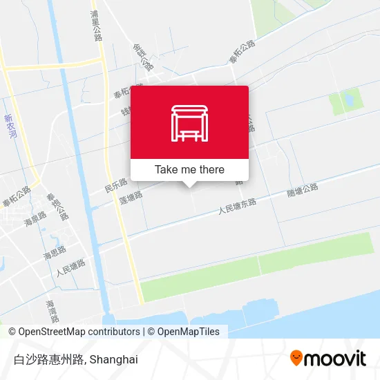 白沙路惠州路 map