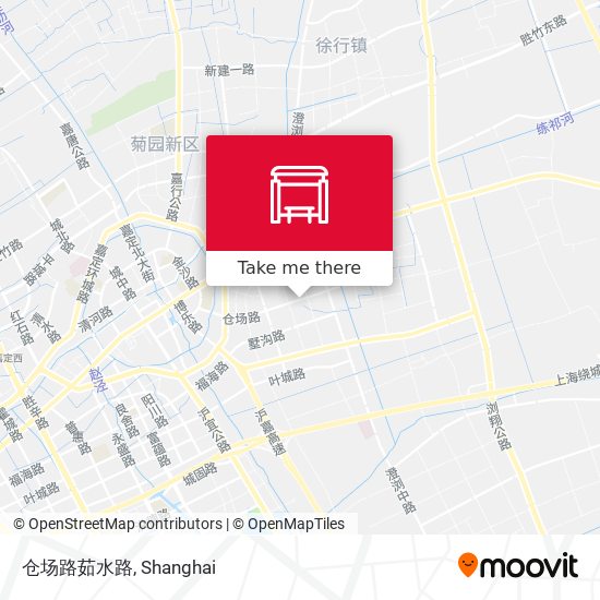 仓场路茹水路 map