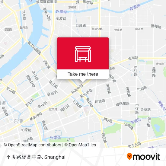 平度路杨高中路 map