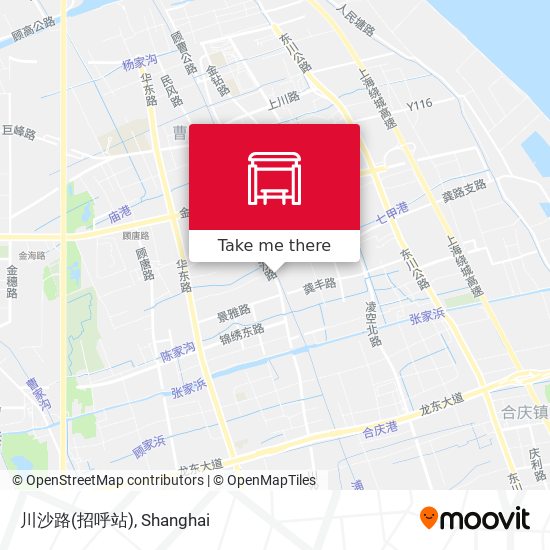 川沙路(招呼站) map