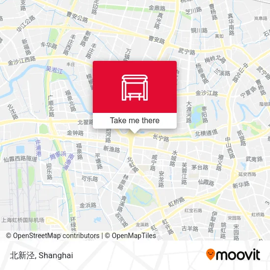 北新泾 map